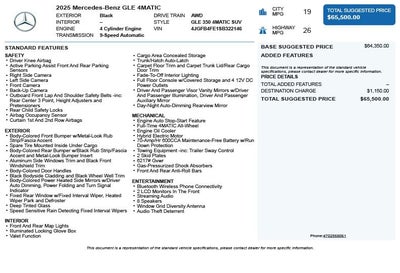 2025 Mercedes-Benz GLE GLE 350 4MATIC®