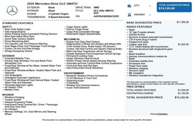 2025 Mercedes-Benz GLE GLE 450e 4MATIC®