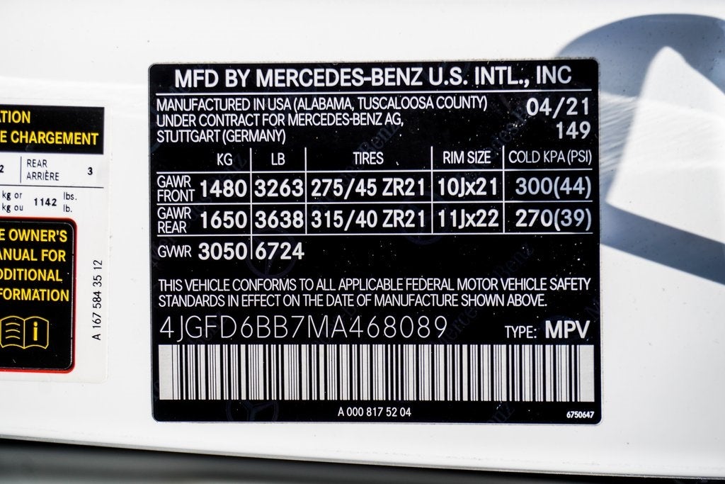 2021 Mercedes-Benz GLE GLE 53 AMG® 4MATIC®