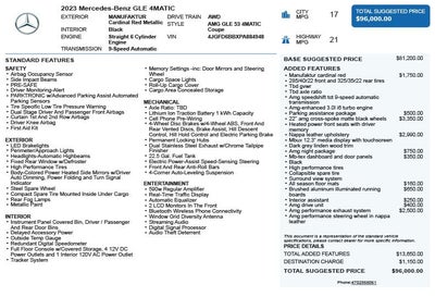 2023 Mercedes-Benz GLE GLE 53 AMG® 4MATIC®