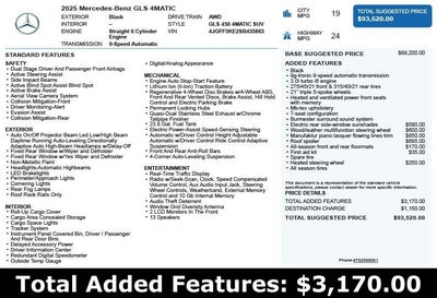 2025 Mercedes-Benz GLS GLS 450 4MATIC®
