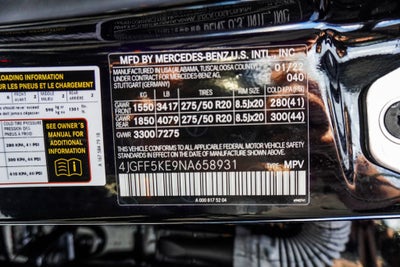 2022 Mercedes-Benz GLS GLS 450 4MATIC®