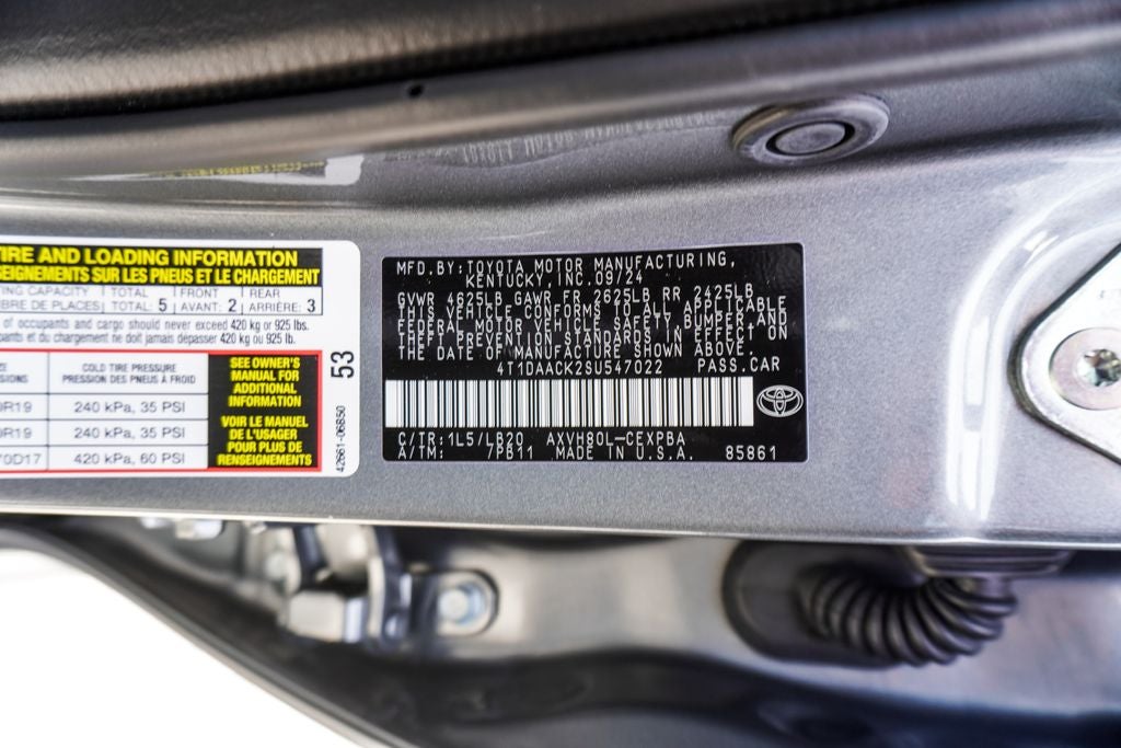 2025 Toyota Camry XSE