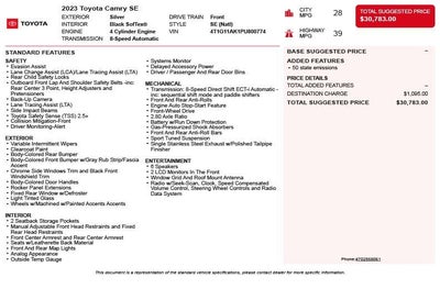 2023 Toyota Camry SE