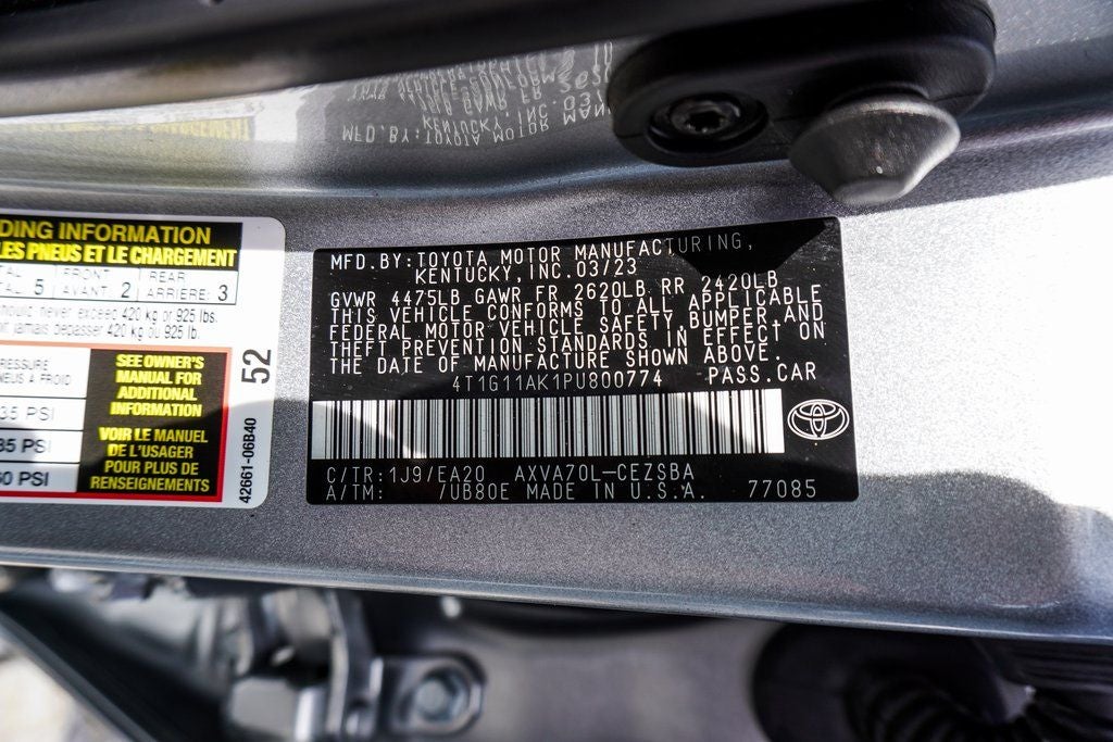 2023 Toyota Camry SE