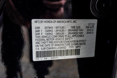 2020 Acura MDX Advance SH-AWD