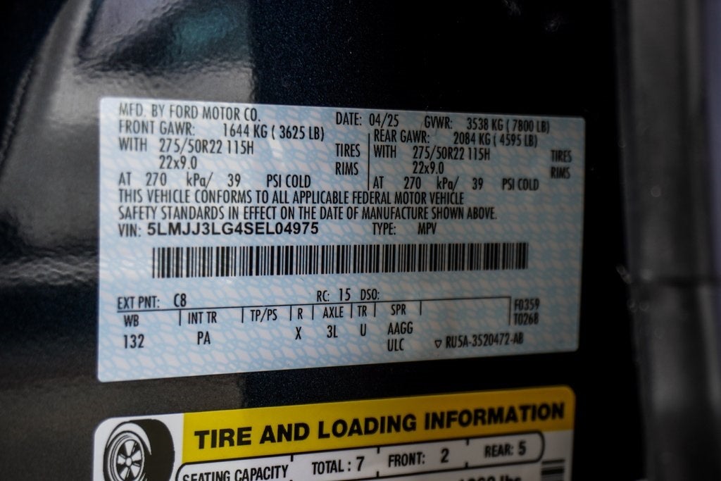 2025 Lincoln Navigator L Reserve