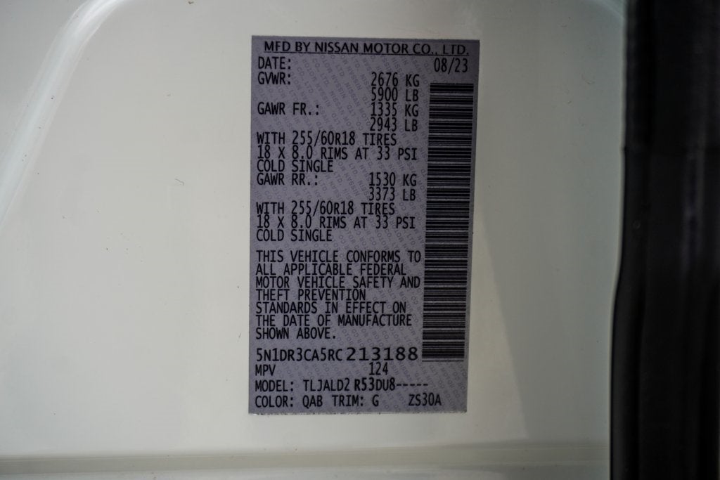 2024 Nissan Pathfinder SL