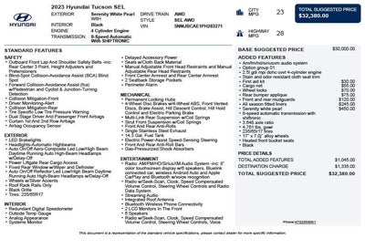 2023 Hyundai Tucson SEL