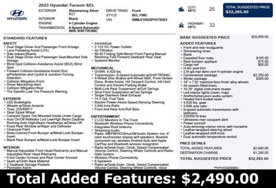 2023 Hyundai Tucson SEL