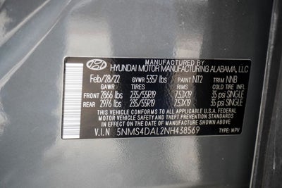 2022 Hyundai Santa Fe Limited
