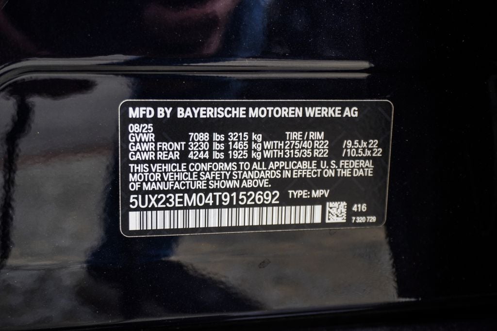 2026 BMW X7 xDrive40i