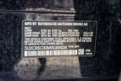 2021 BMW X5 xDrive40i