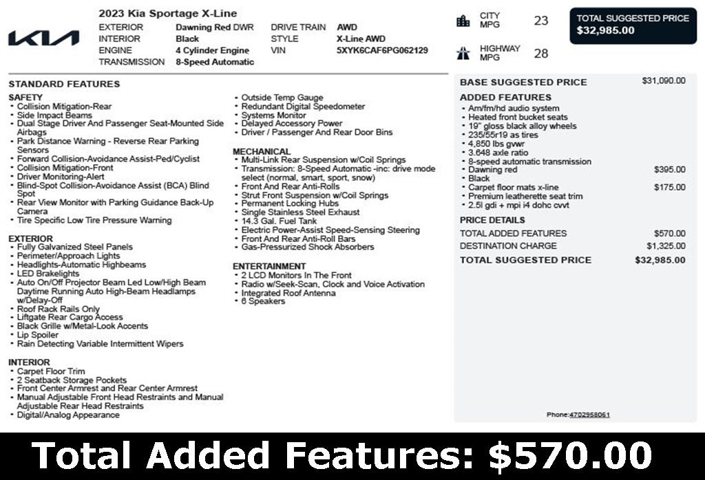 2023 Kia Sportage X-Line