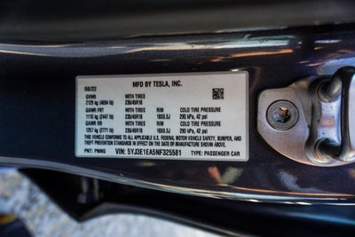 2022 Tesla Model 3 Base