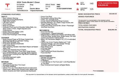 2024 Tesla Model 3 Base