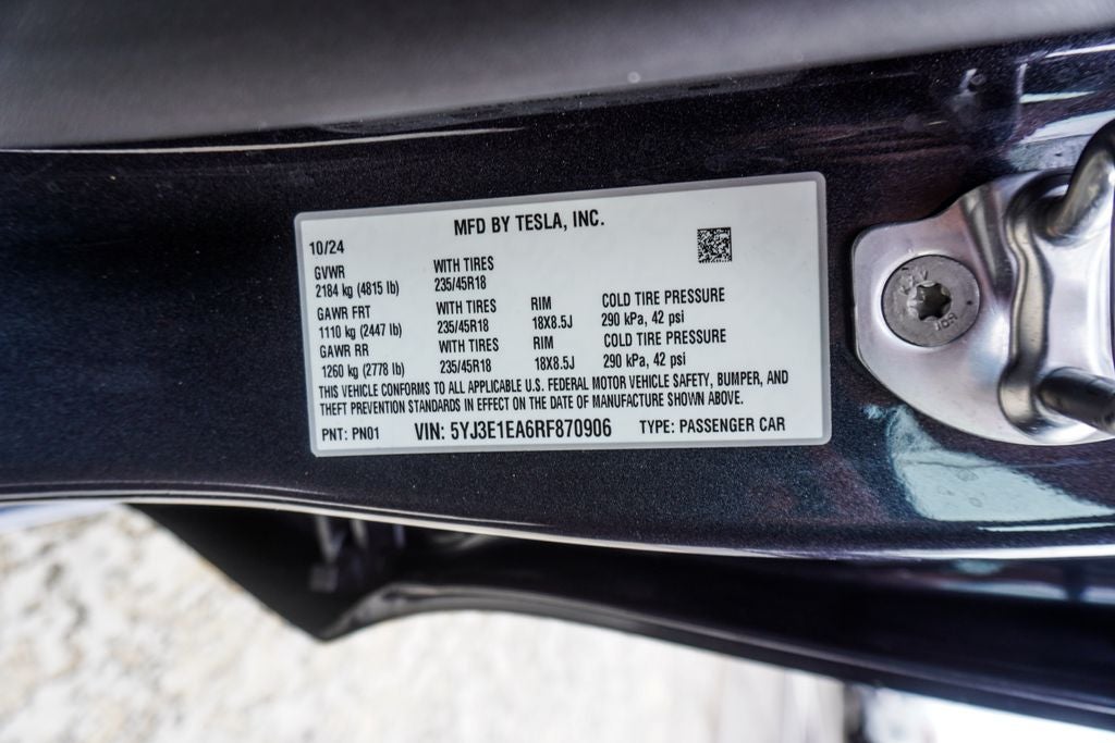2024 Tesla Model 3 Base