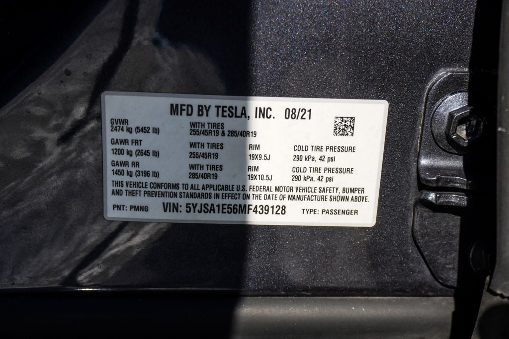 2021 Tesla Model S Long Range