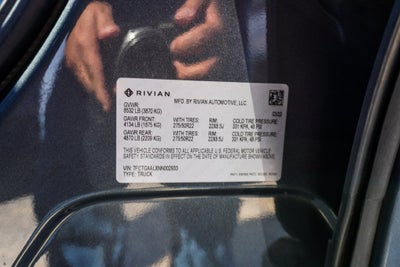2022 Rivian R1T Launch Edition