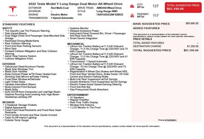 2022 Tesla Model Y Long Range