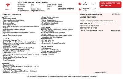 2023 Tesla Model Y Long Range
