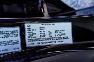 2022 Tesla Model Y Long Range