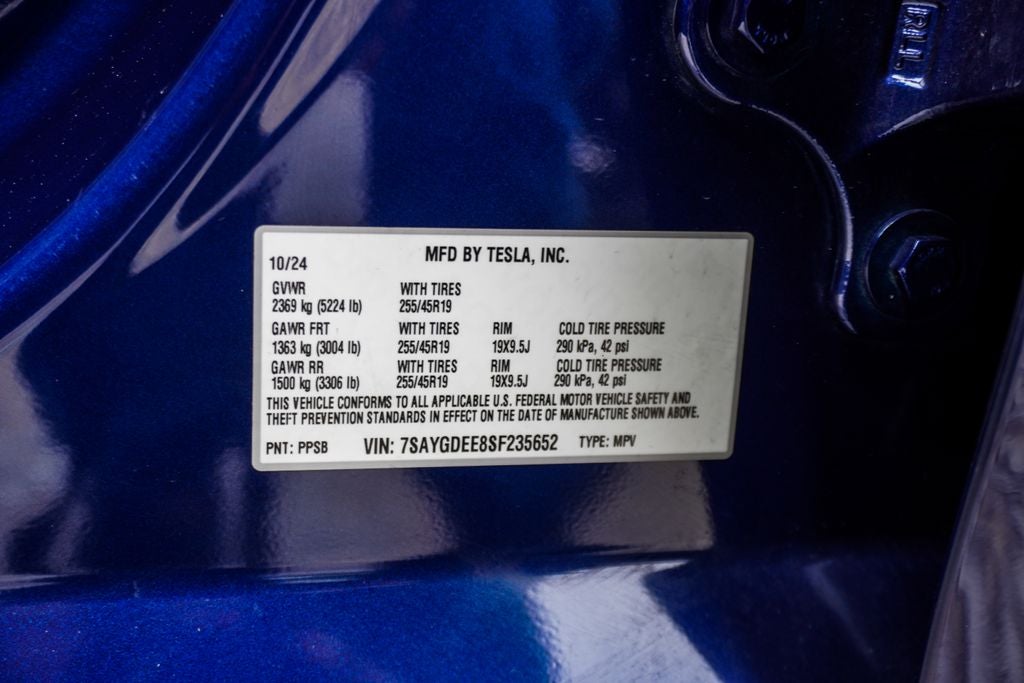 2025 Tesla Model Y Long Range