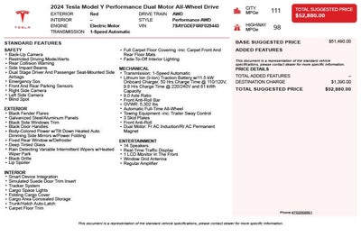2024 Tesla Model Y Performance