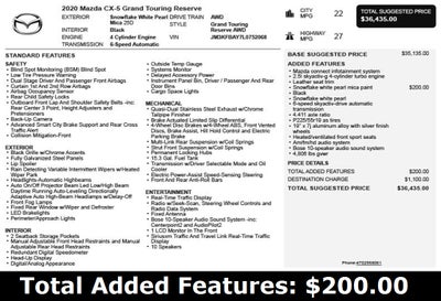 2020 Mazda Mazda CX-5 Grand Touring Reserve