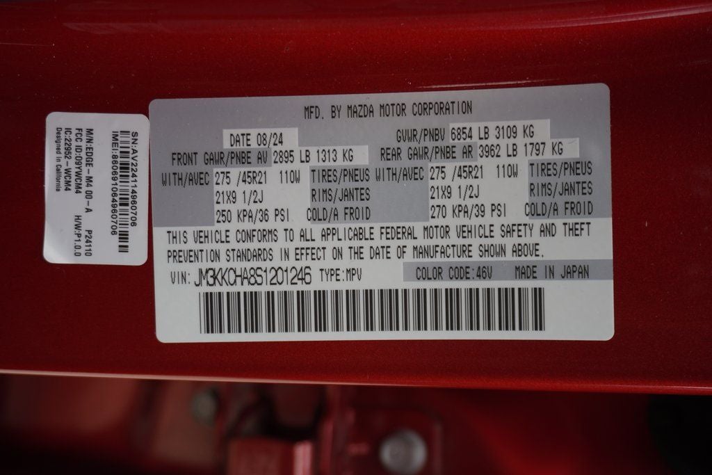 2025 Mazda Mazda CX-90 PHEV Premium