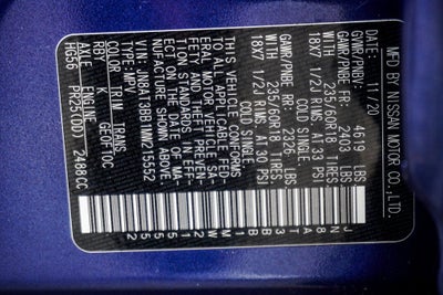 2021 Nissan Rogue SV