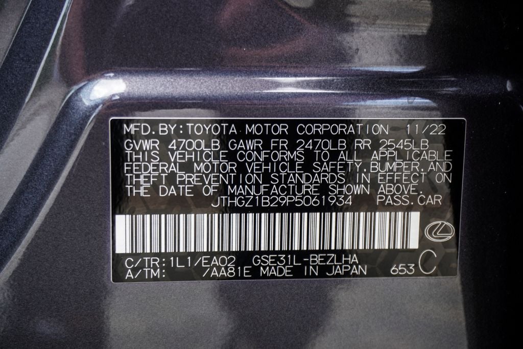 2023 Lexus IS 350 F SPORT