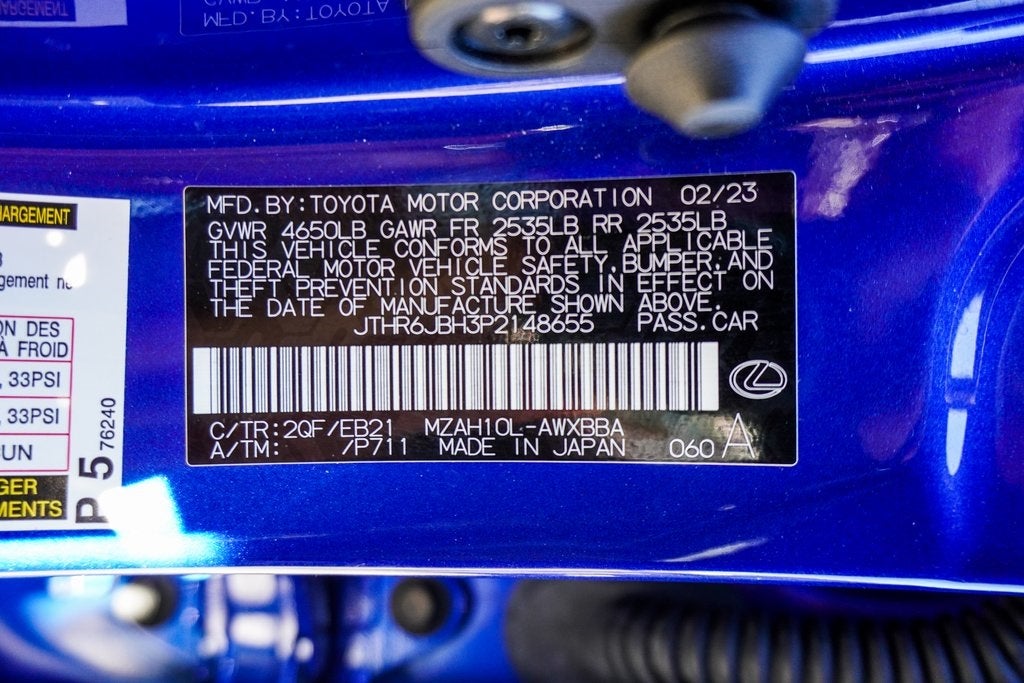 2023 Lexus UX 250h F SPORT Handling