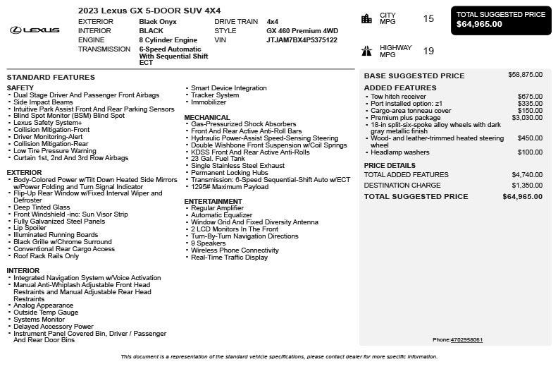 2023 Lexus GX 460