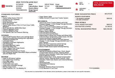 2024 Toyota bZ4X XLE