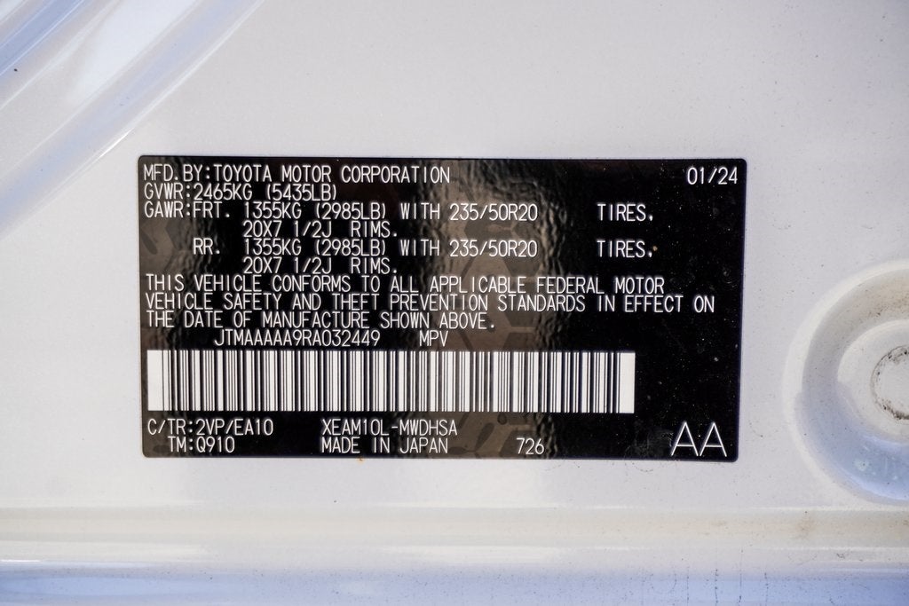 2024 Toyota bZ4X Limited