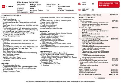 2024 Toyota RAV4 Hybrid XSE