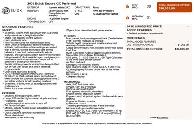 2024 Buick Encore GX Preferred