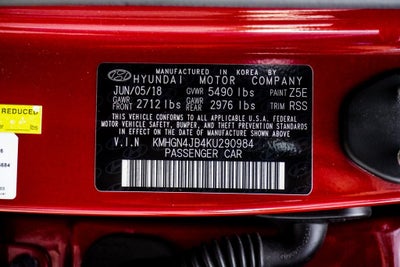 2019 Genesis G80 3.3T Sport