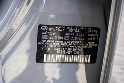 2024 Hyundai Sonata SEL