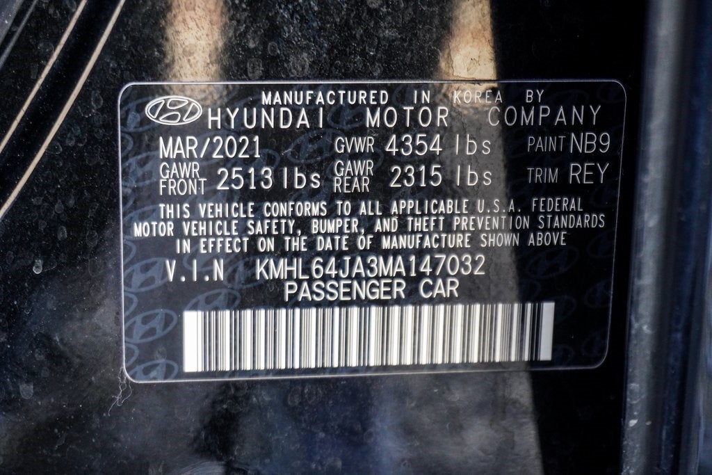 2021 Hyundai Sonata SEL