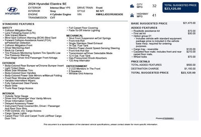 2024 Hyundai Elantra SE