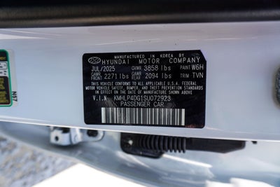 2025 Hyundai Elantra Limited