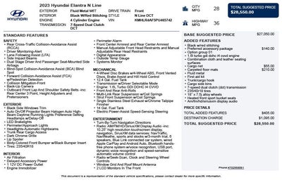 2023 Hyundai Elantra N Line