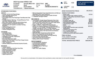 2024 Hyundai IONIQ 6 SE