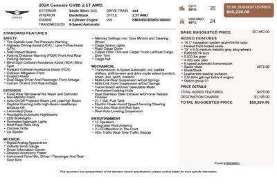 2024 Genesis GV80 2.5T