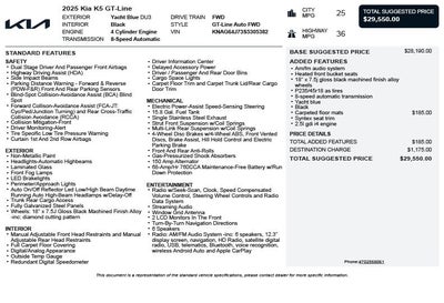 2025 Kia K5 GT-Line