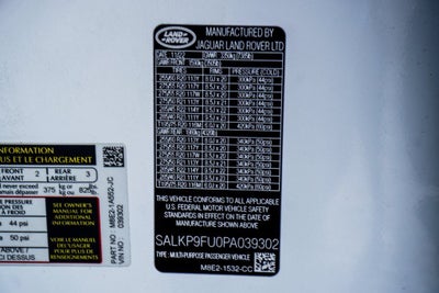 2023 Land Rover Range Rover SE