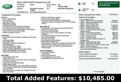 2023 Land Rover Range Rover SE