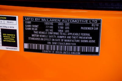 2020 McLaren 600LT Base
